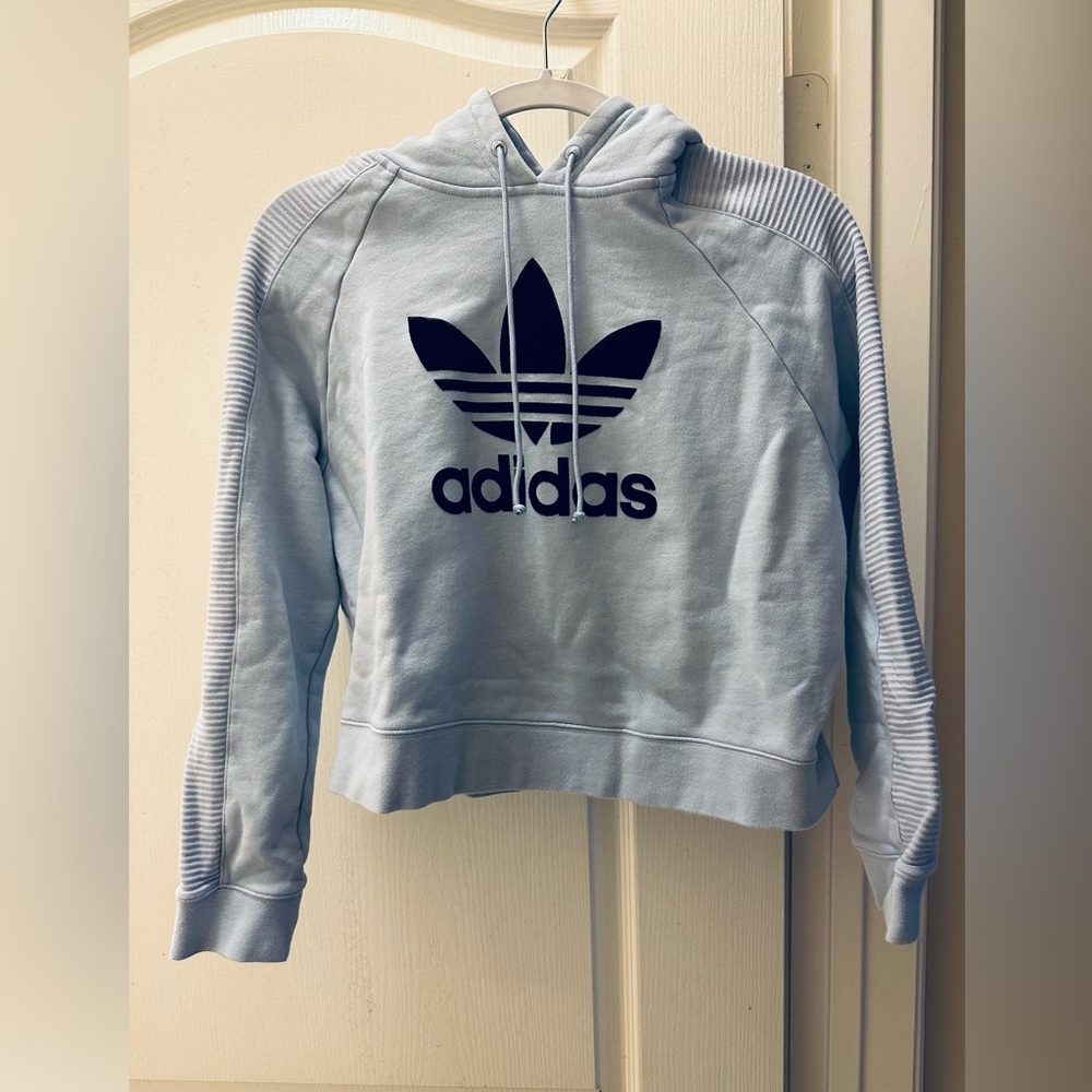 Adidas crop sweatshirt size S